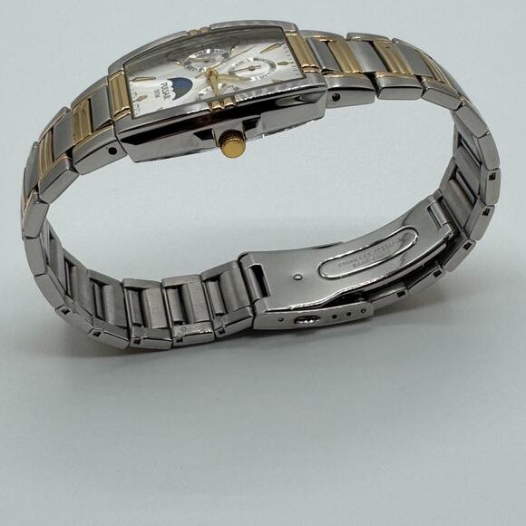 Pulsar By Seiko Moon Phase Triple Calendar Japan Quartz Watch VX3F-X002 Steel main image 14